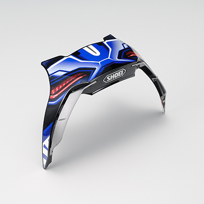 Shoei,X-SPR3,14,REAR,STABILIZER,AERODYNE,,TC-2