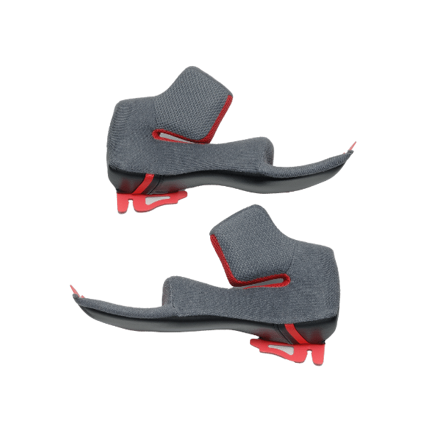 NXR2 CHEEK PAD SHOEI HELMET SHOEI, CASQUE, MOTO, PIECES, DETACHEES, COUSSINNET, MOUSSE, JOUES, EPAISSEUR, MAINTIEN, REMPLACER, TAILLE
