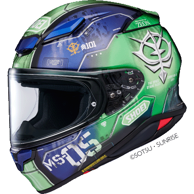 NXR2 MS-05 ZAKU I TC-11 CASQUE, SHOEI, INTÉGRAL, NXR2, MOTO, PREMIUM, SÉCURITÉ, SPORT