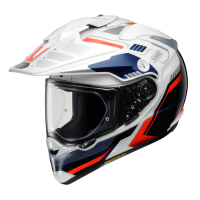 SHOEI; HORNET; OFF,;ROAD; CASQUE; VISIERE; CASQUETTE; PINLOCK