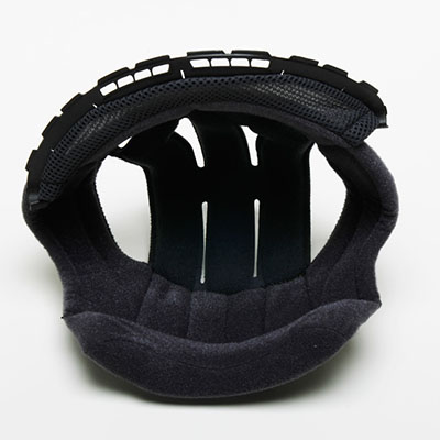 TYPE-B CENTER PAD SHOEI XR-1100 / QWEST Coiffe, calotin, mousse, tête, crâne, démontable, lavable, densité, confort, maintien, épais, fine, casque, shoei, remplacement, personnaliser