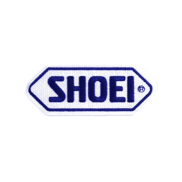 Shoei,SHOEI,PATCH,D.BLUE,BASE,WHITE