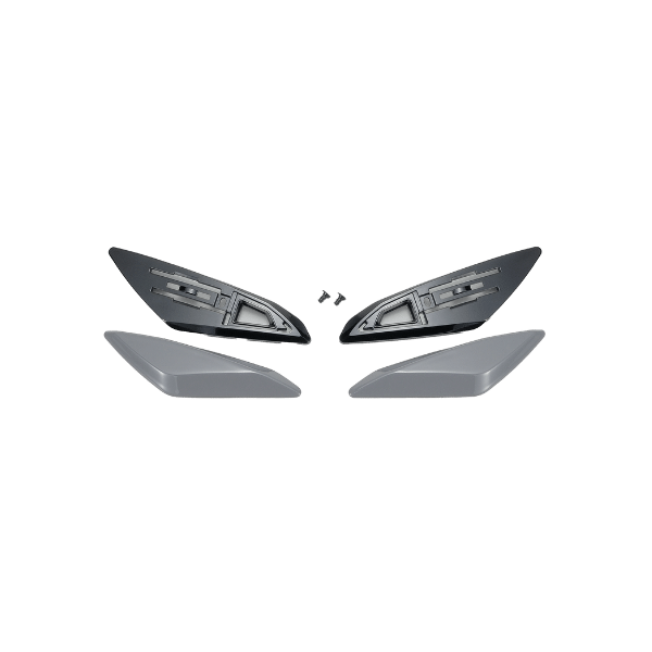 Shoei,NXR2,RF1400,UPPER,AIR,INTAKE,BAS.,GREY