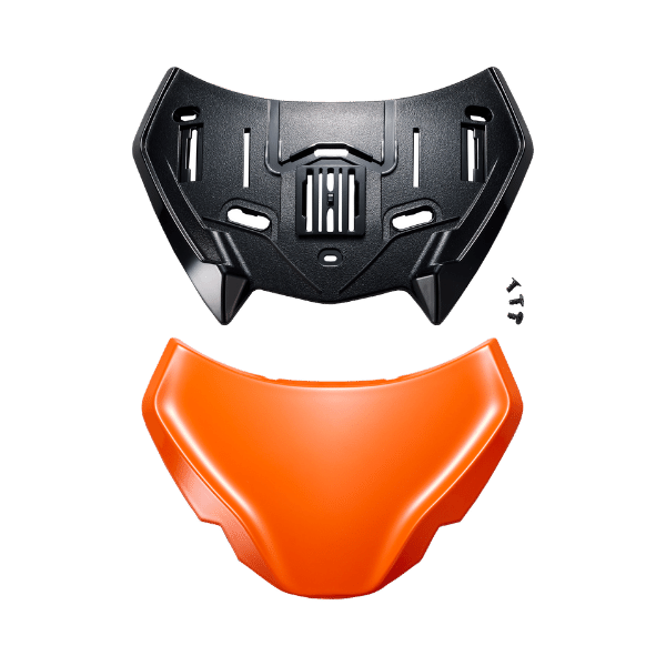 Shoei,GT-AIR2,UPPER,AIR,INTAKE,BR.ORANGE