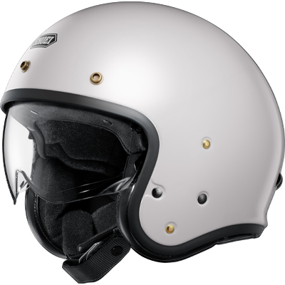 J.O2 OFF WHITE CASQUE, SHOEI, JET, JO, MOTO, PREMIUM, SÉCURITÉ, VILLE, NEO, RETRO, VINTAGE, CAFE, RACER